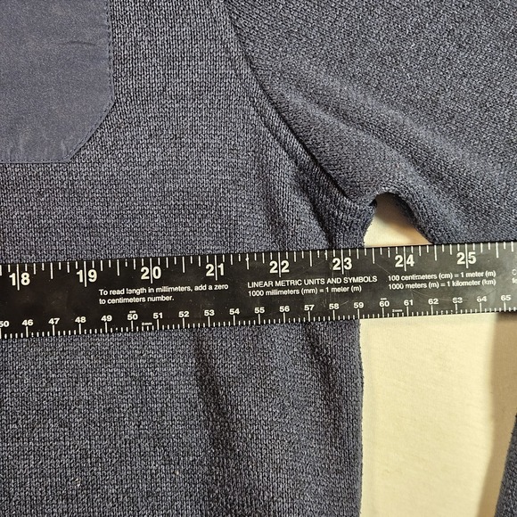 Iceburg Fleece Quarter Zip Men's Size Large Blue - Picture 7 of 7